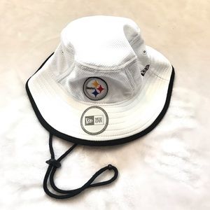 steelers bucket hat with string